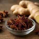 Csillagánizs és gyömbér a természetes gyógynövények között