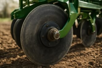 Hardy tárcsa a mezőgazdasági gépeknél, talajműveléshez