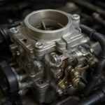 Kétütemű karburátor részletes képe modern autóiparban