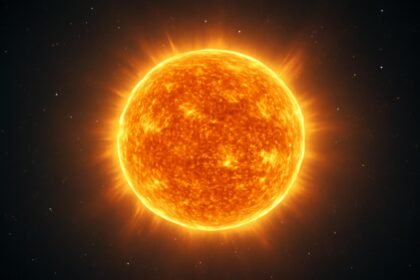 A Nap csillagunk lenyűgöző képe, amely energiát termel.