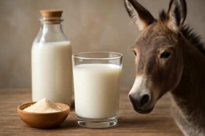 Szamártej és szamár arca; egészséges alternatíva laktózérzékenyeknek.