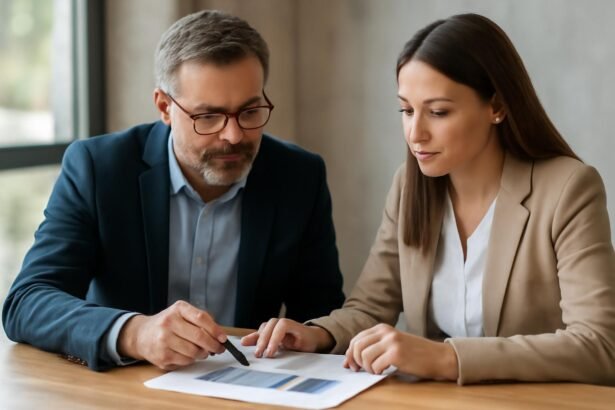 Két szakértő közösen dolgozik turizmussal kapcsolatos elemzéseken.