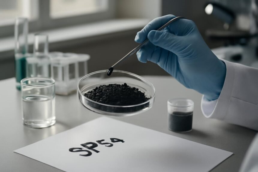 Laboratóriumi vizsgálat az SP54 anyag hatásairól