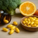 B-vitamin komplex kapszulák zöldségekkel és gyümölcsökkel