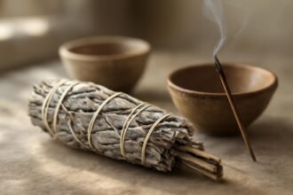 Fehér zsálya füstölő és füstölés egyedi bemutatása